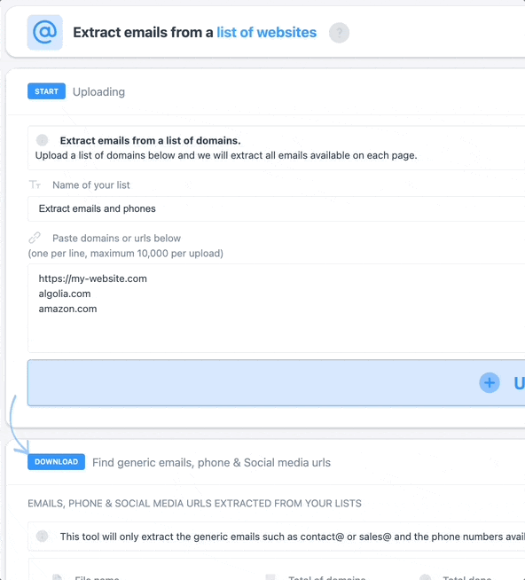 Smart Email Discovery