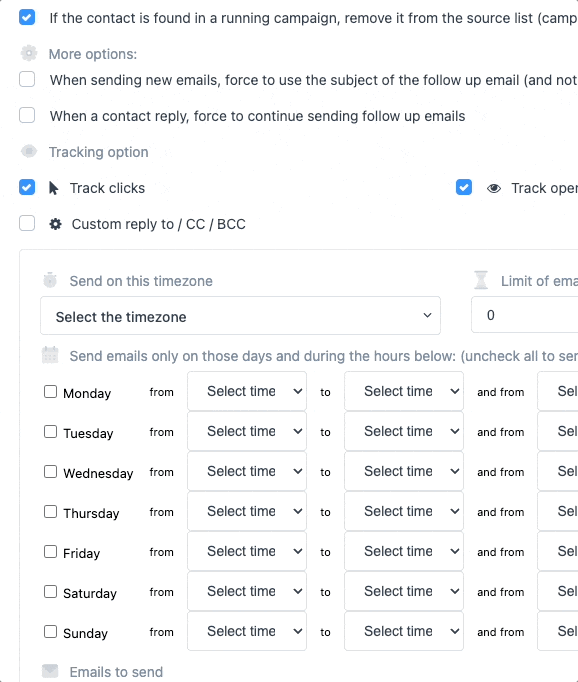 Email Sequences & Campaigns Demo
