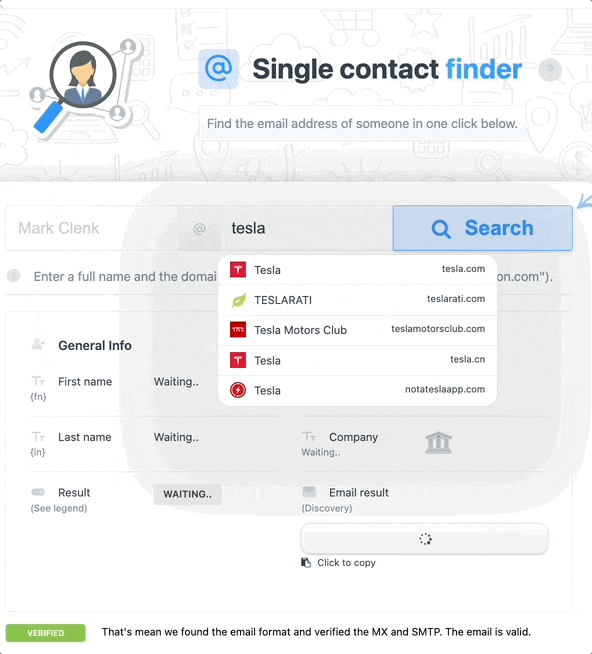 Name-to-Email Finder Demo